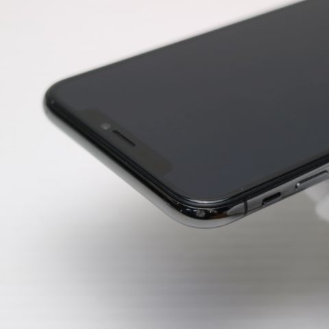 【美品】iPhoneX 本体 スペースグレー 64GB SIMフリー 美品 SIMフリー】iPhoneX 本体 64GB スペースグレー ジャンク＊液晶美