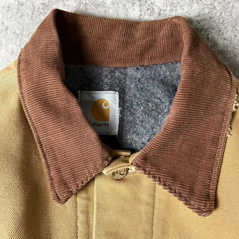 00s Carhartt ブランケット ライナー ダック トラッカー ジャケット