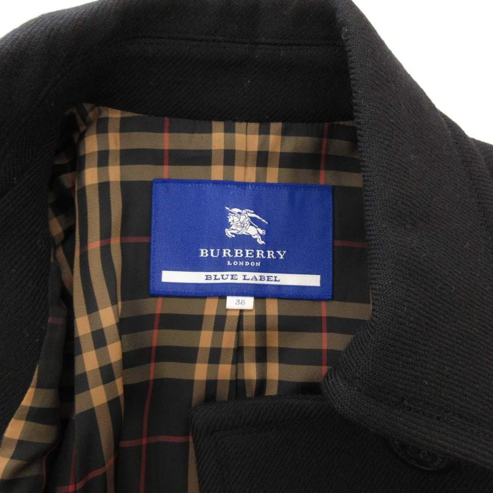 バーバリーブルーレーベル BURBERRY BLUE LABEL トレンチコート ダブル