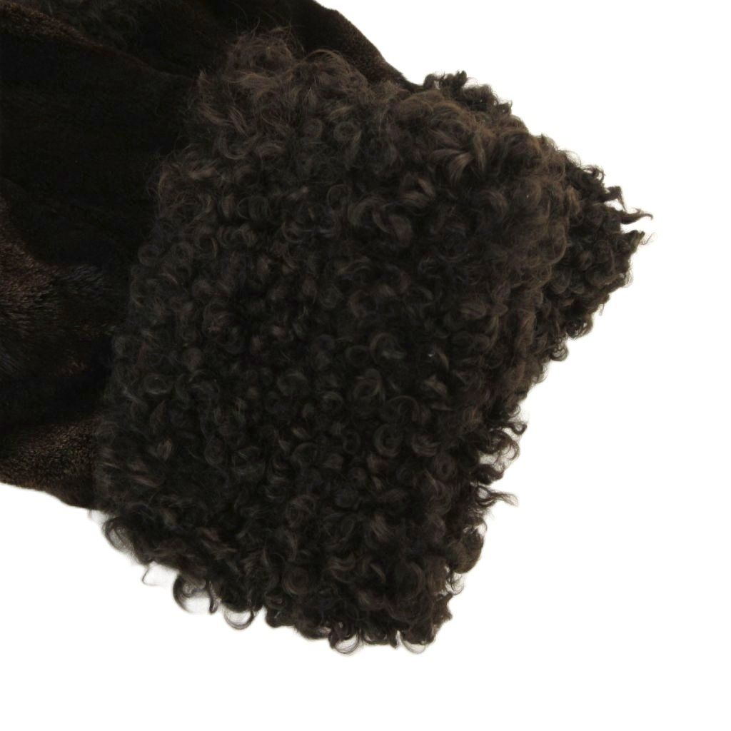 EMBA エンバ シェアードミンク ショートコート ジャケット 毛皮 F 茶