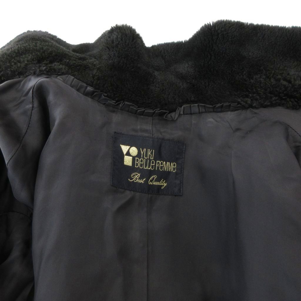 YUKI belle femme ユキベルファム ファーコート 毛皮 シェアードミンク