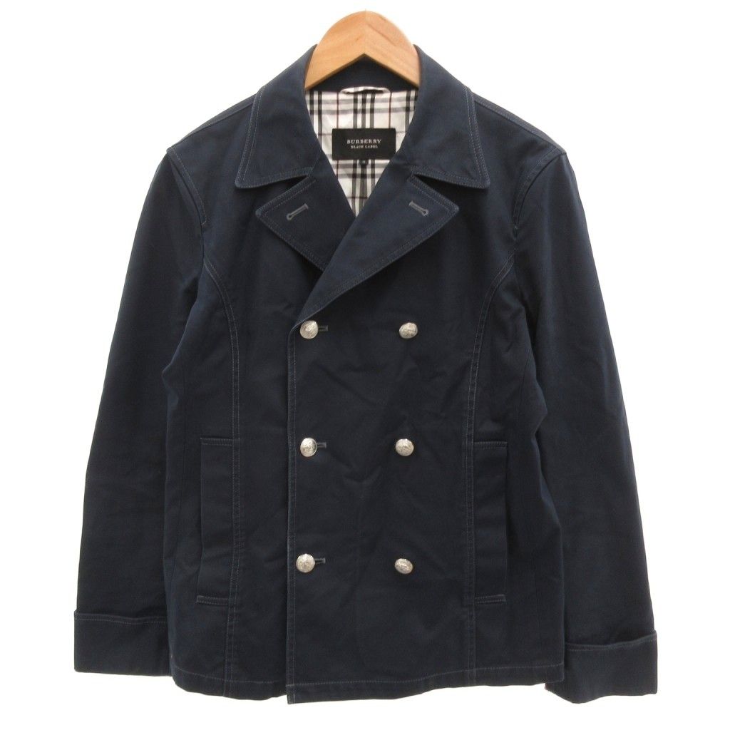 バーバリーブラックレーベル BURBERRY BLACK LABEL ピーコート ダブル