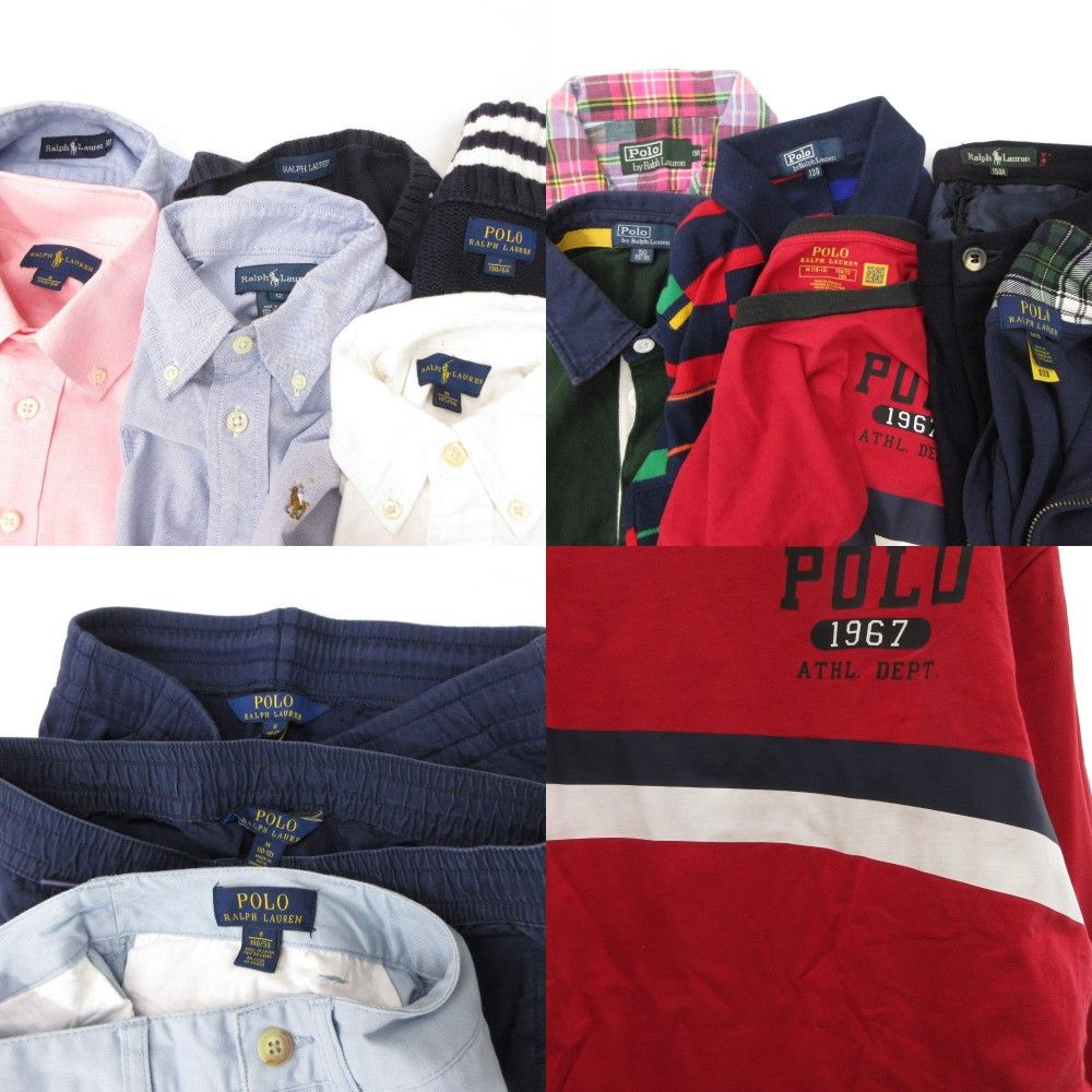 ラルフローレン　トップス　パンツ　９点まとめ売り 130 ラルフローレン トップス パンツ 9点まとめ売り 130 ラルフローレン