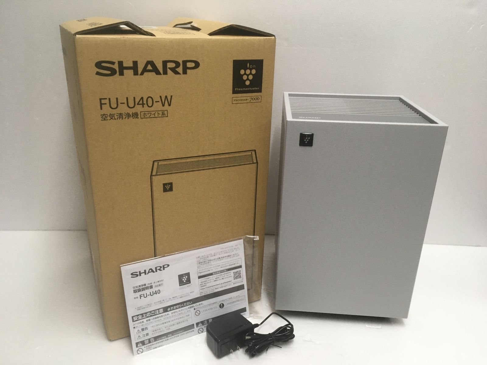 □空気清浄機 シャープ FU-U40BK-W [ホワイト系] 即売希望】SHARP FU