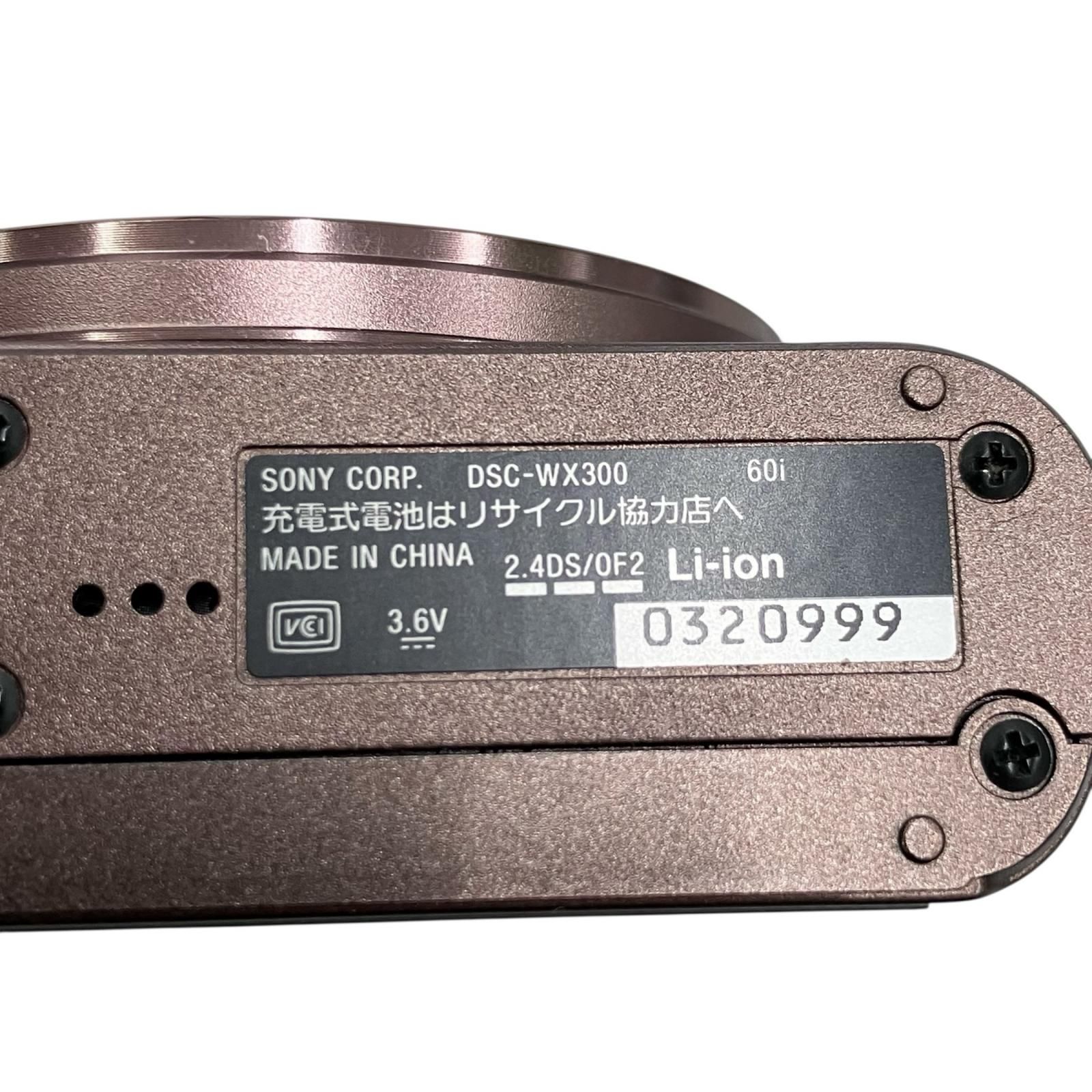 186000 現状品 sonny ソニー Cyber-shot サイバーショット DSC-WX300