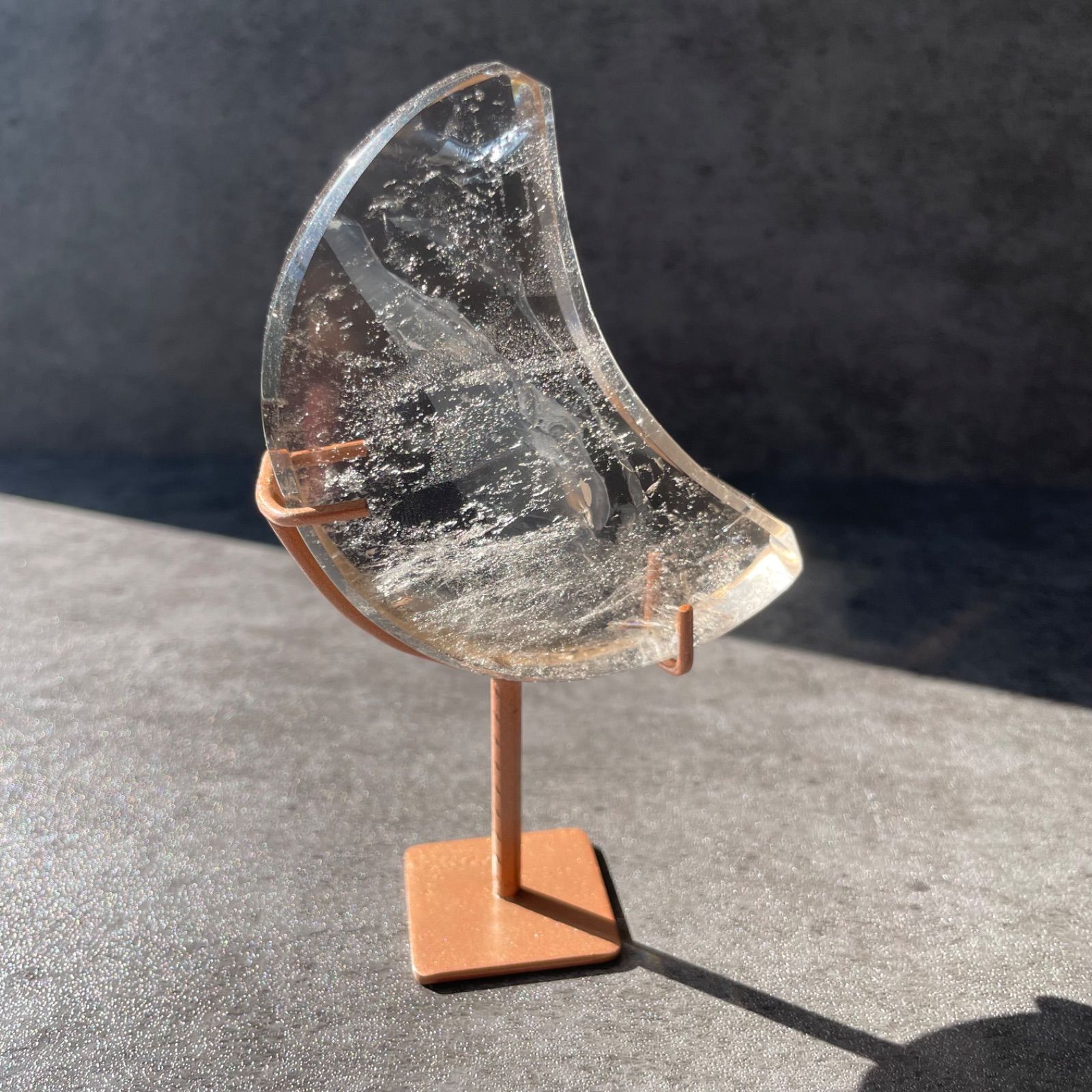 ブラジル ミナスジェライス州産♦︎clear quartz クリアクォーツ|moon