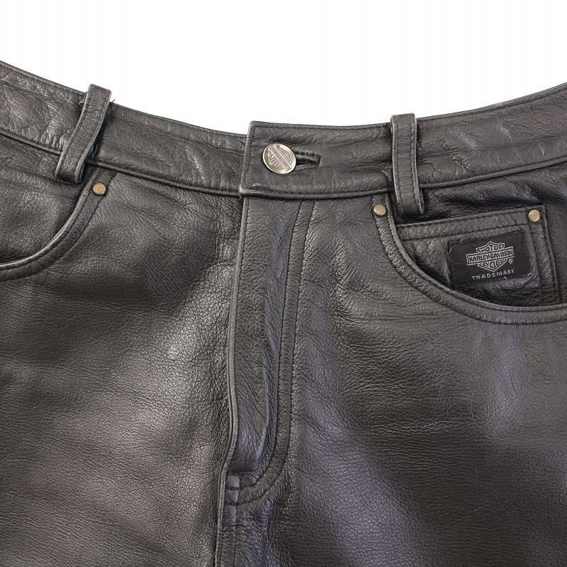 ハーレーダビッドソン HARLEY DAVIDSON レザーパンツ スラックス