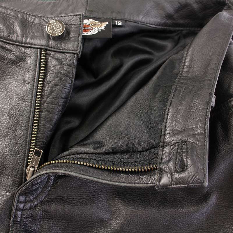 ハーレーダビッドソン HARLEY DAVIDSON レザーパンツ スラックス