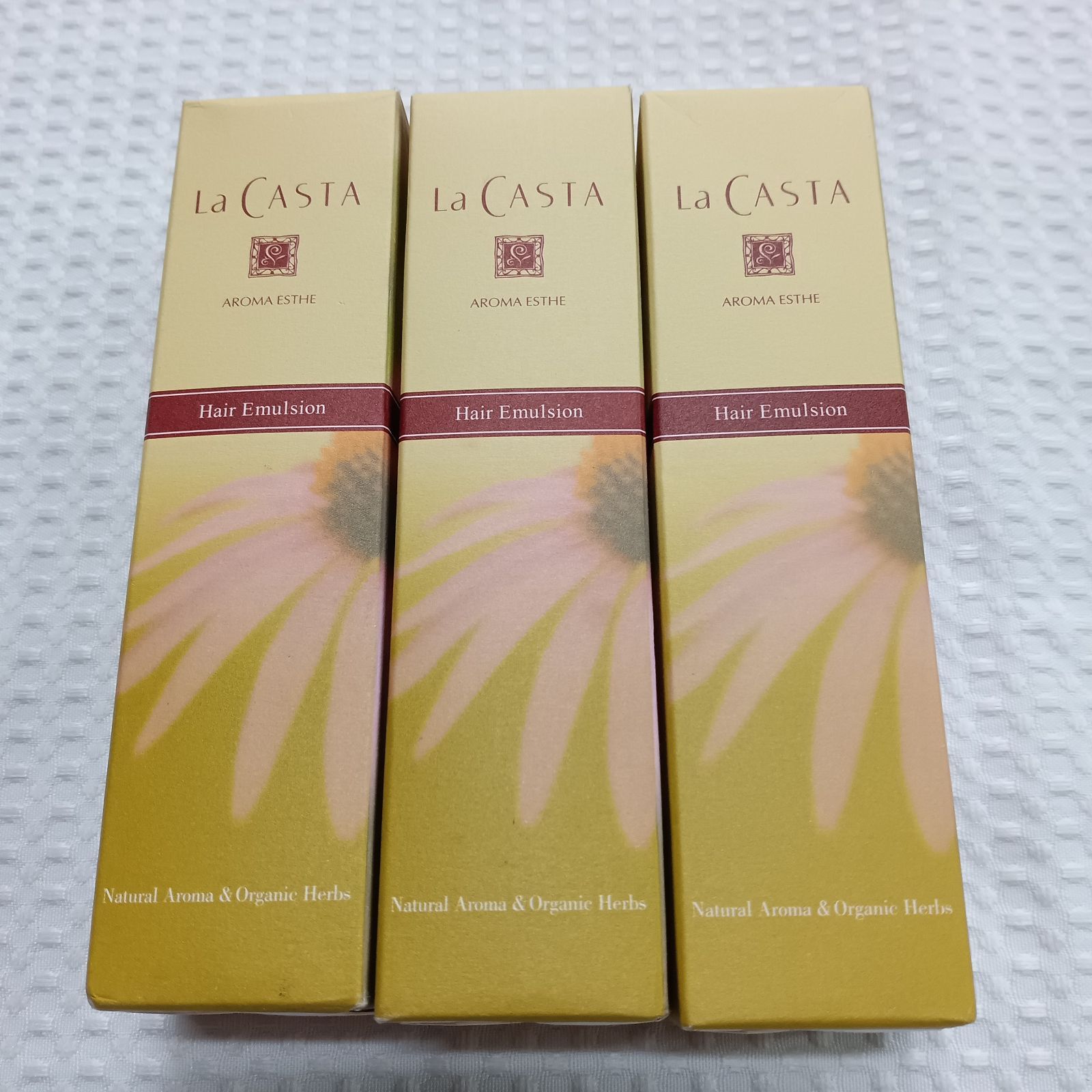 未使用 La CASTA(ラ・カスタ) アロマエステ ヘアエマルジョン 3本