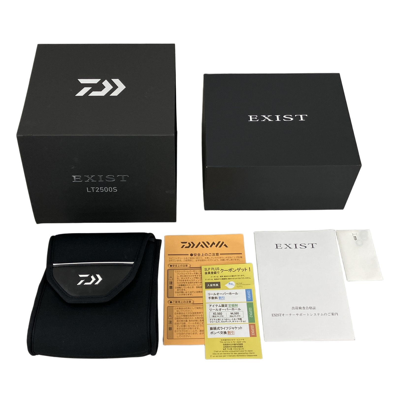 DAIWA ダイワ 22 イグジスト EXIST LT 2500 S スピニング リール 釣具 良好
