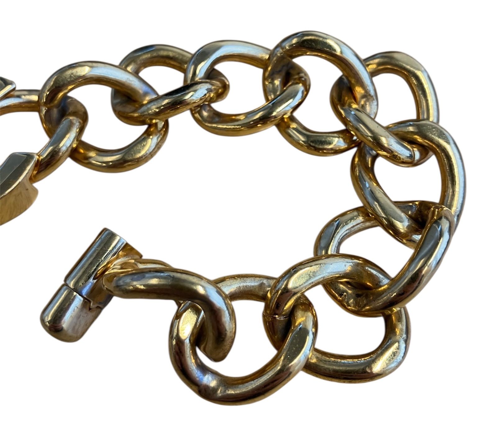 シャネル CHANEL ターンロック チェーンブレスレット 96A ヴィンテージ CHANEL/シャネル ヴィンテージ ターンロックブレスレット 96A - メルカリ