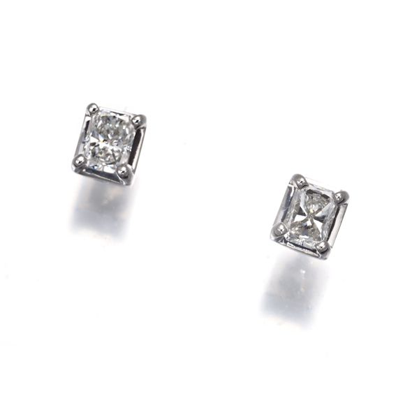 ヴァンドーム ピアス ダイヤ ダイヤモンド 0.14ct/0.14ct 一粒