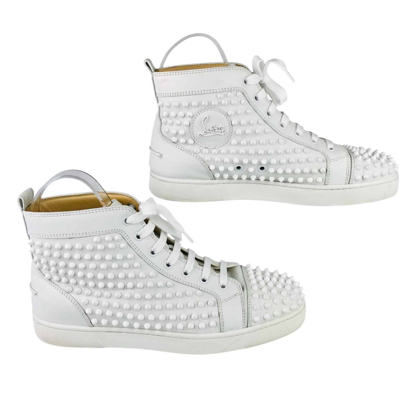 良品☆Christian Louboutin・クリスチャン ルブタン・メンズ レザー 