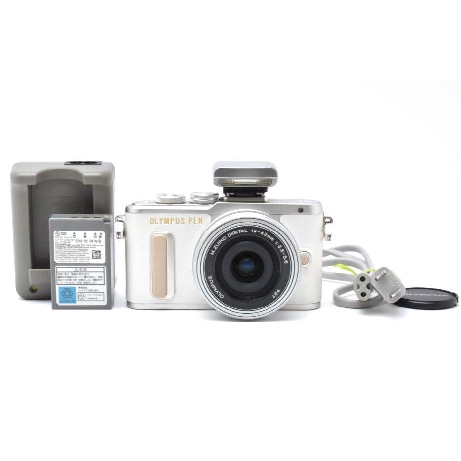 手ぶれ補正✨ OLYMPUS PEN E-PL8 レンズキット ミラーレス 一眼 カメラ