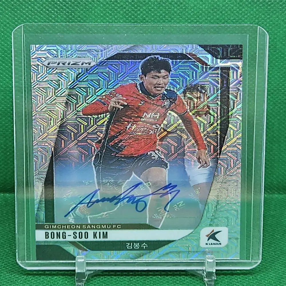 2025 Panini パニーニ プリズム Kリーグ キム・ボンス 模造 プリズム サインカード (06/25)