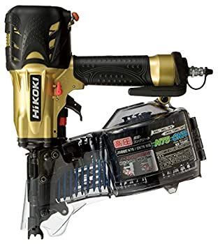 【中古】 HiKOKI ハイコーキ 日立工機 高圧ロール釘打機 針金45~75mm シート32~50mm 品確法・2×4対応 NV75HMC