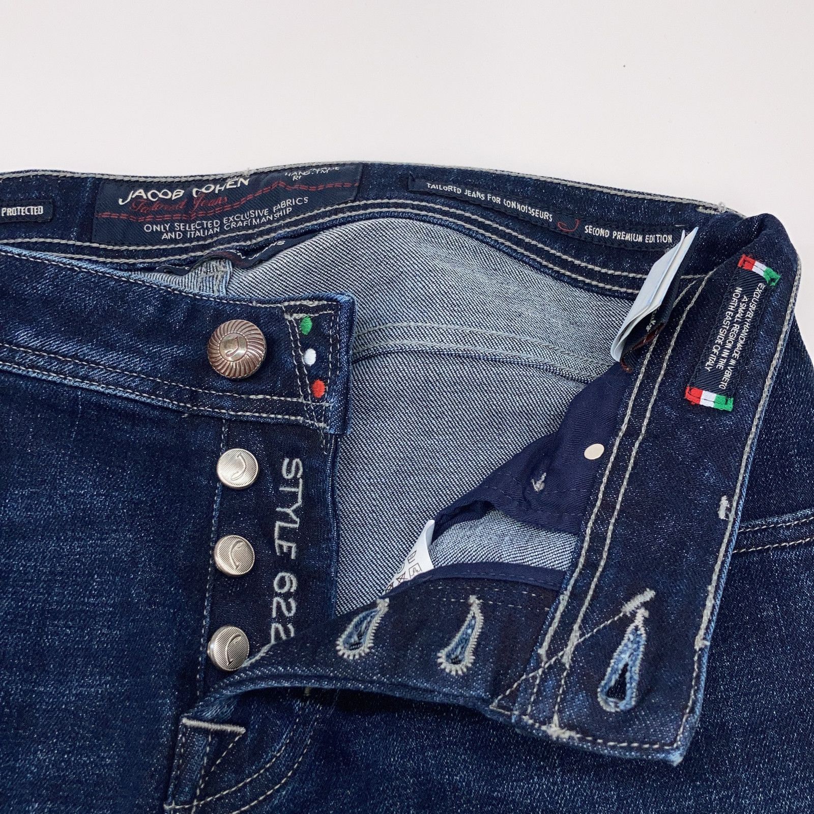 ヤコブコーエン STYLE622 デニム テーパードパンツ W31 ストレッチ w30 