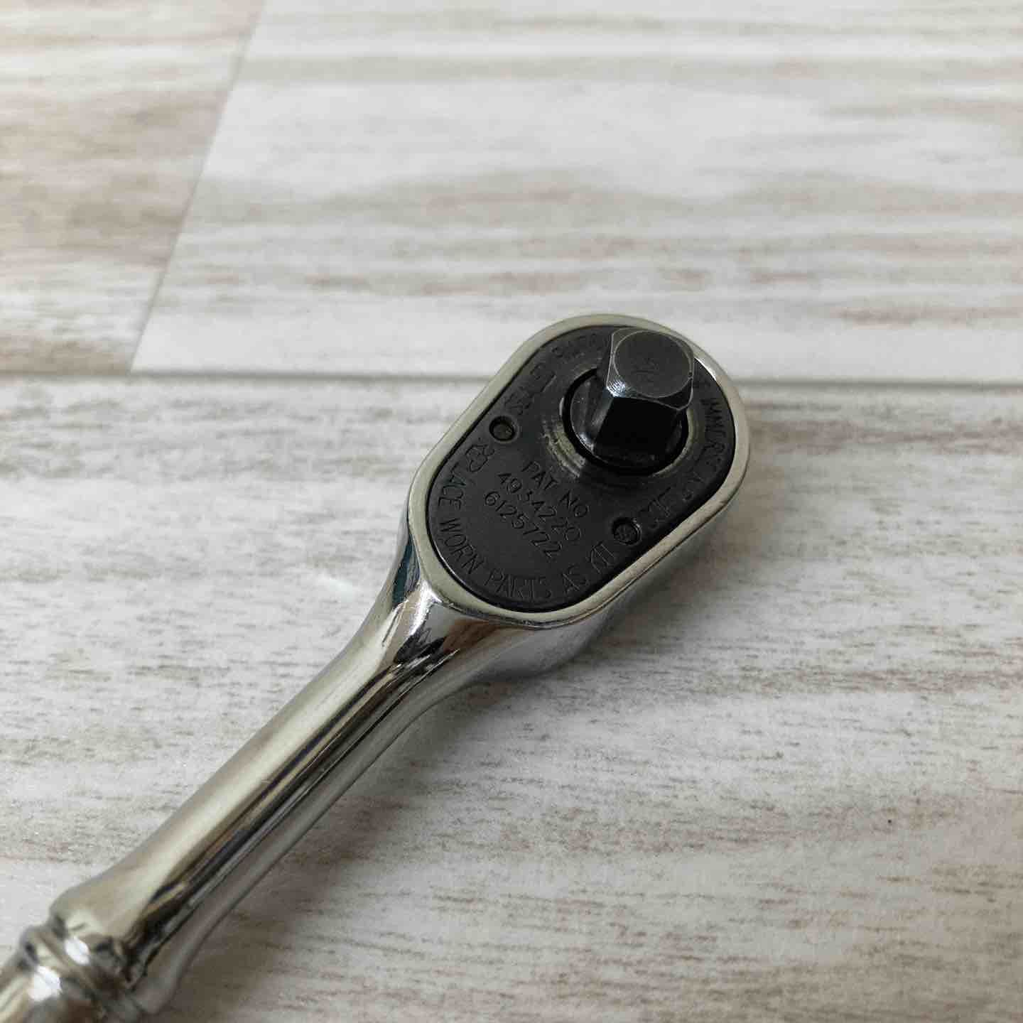  品 Snap-on スナップオン 1|4 ラチェットハンドル T 936 柏店 ラチェットハンドル スパナ レンチ