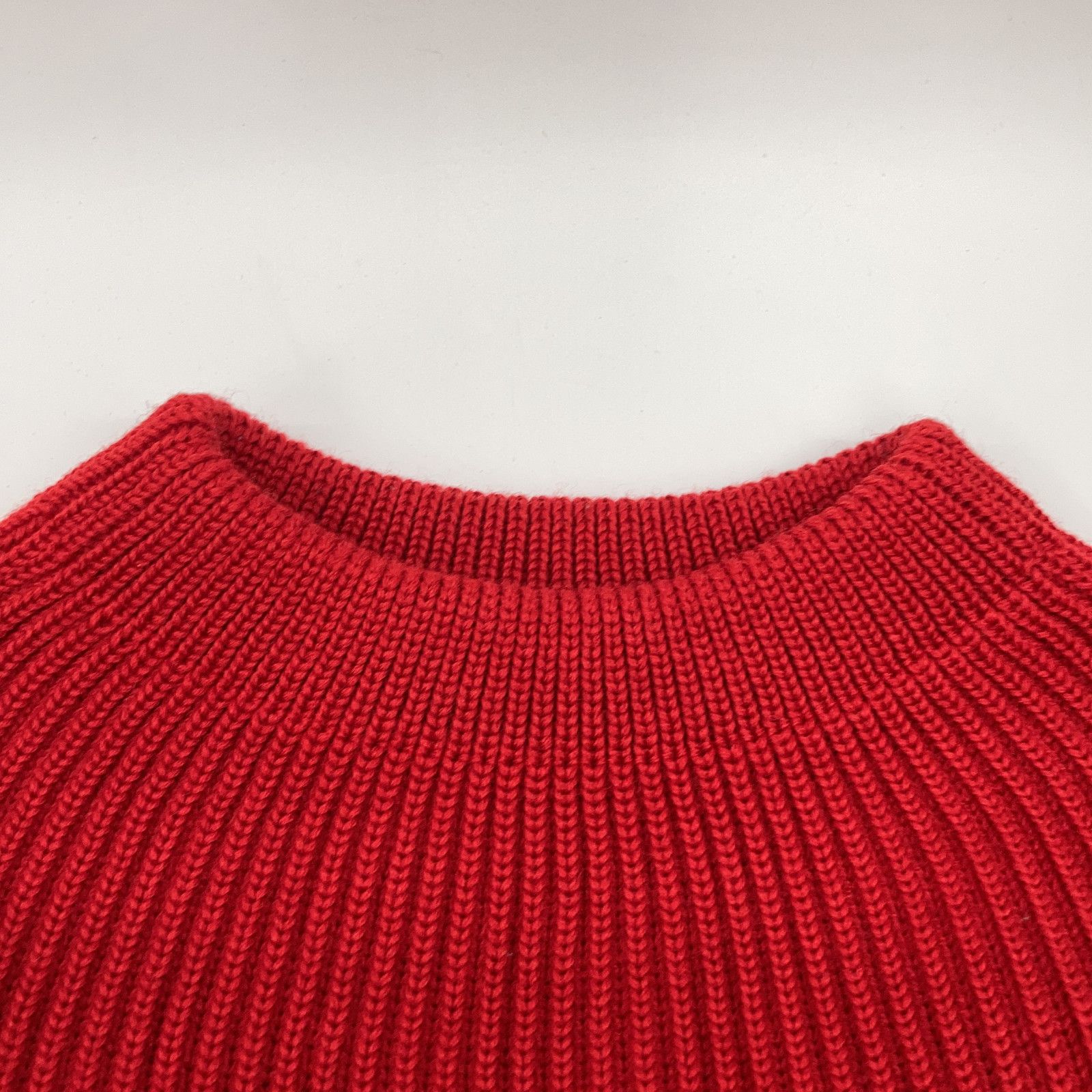 Andersen-Andersen アンデルセンアンデルセン ｲﾀﾘｱ製 ﾚｯﾄﾞ ｳｰﾙ100