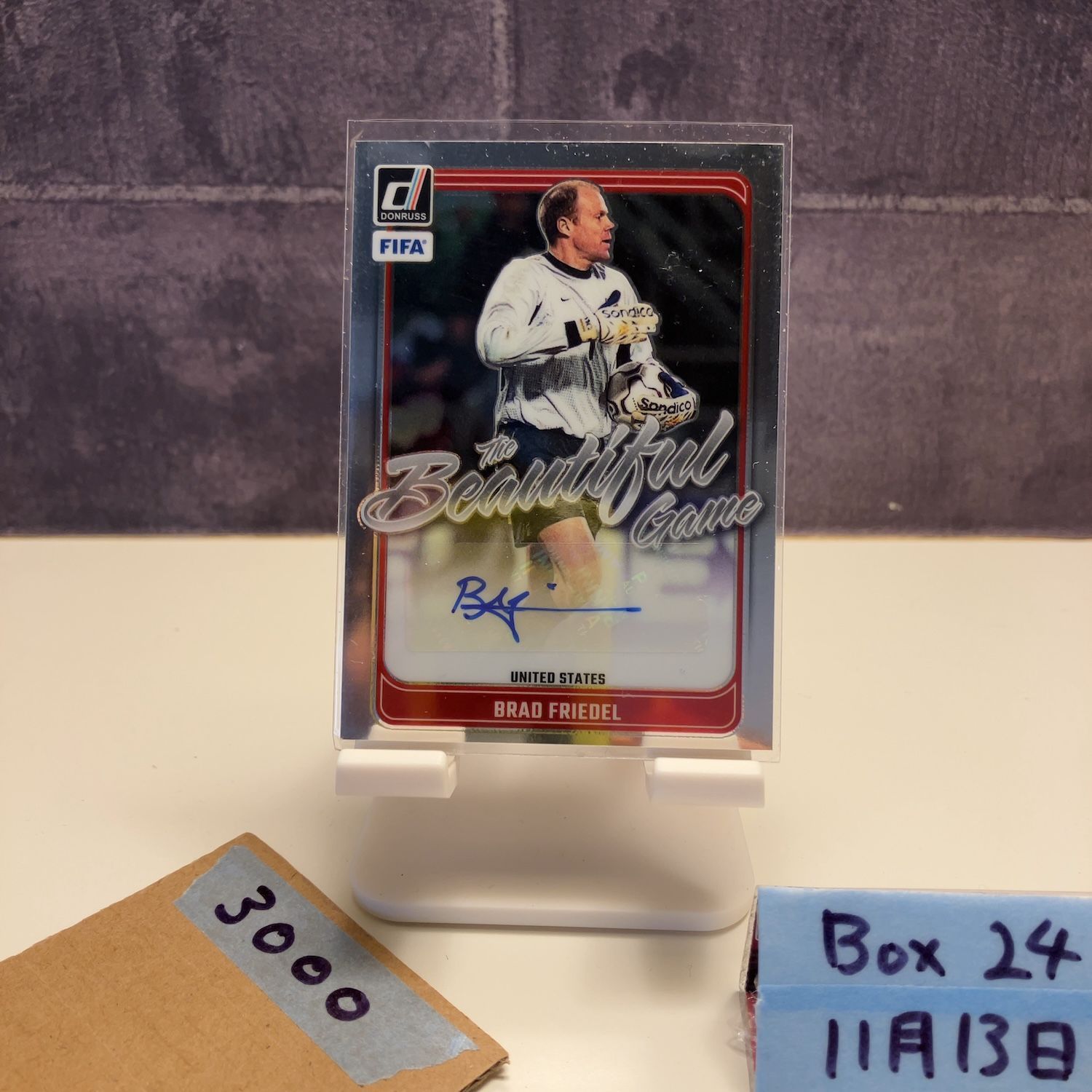 2024-25 Panini Donruss Brad Friedel 直筆サインカード United States