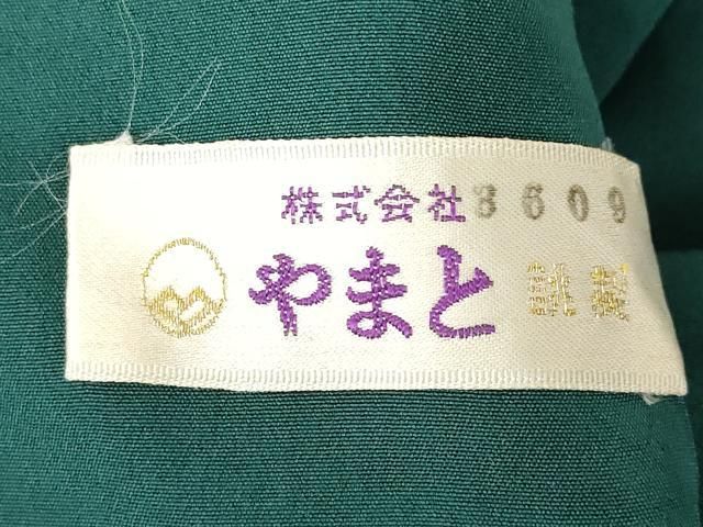 平和屋着物○上質な色無地 虫襖色 やまと誂製 正絹 逸品 AABF7054ck