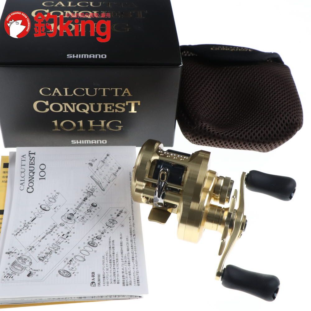 中古/未使用品】 シマノ 21 カルカッタコンクエスト 101HG /B278M