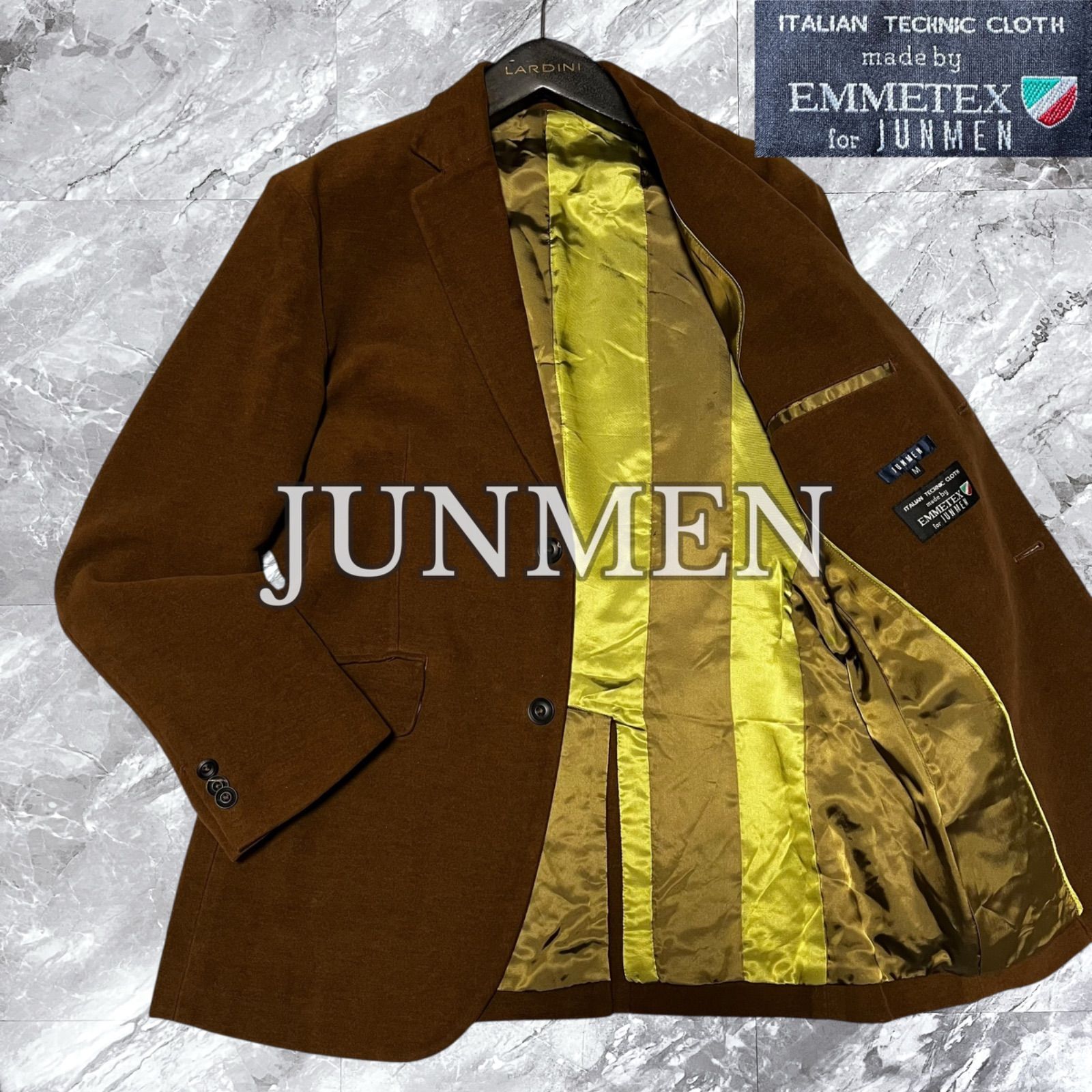 JUNMEN ジュンメン EMMETEX エメテックス テーラードジャケット ウール