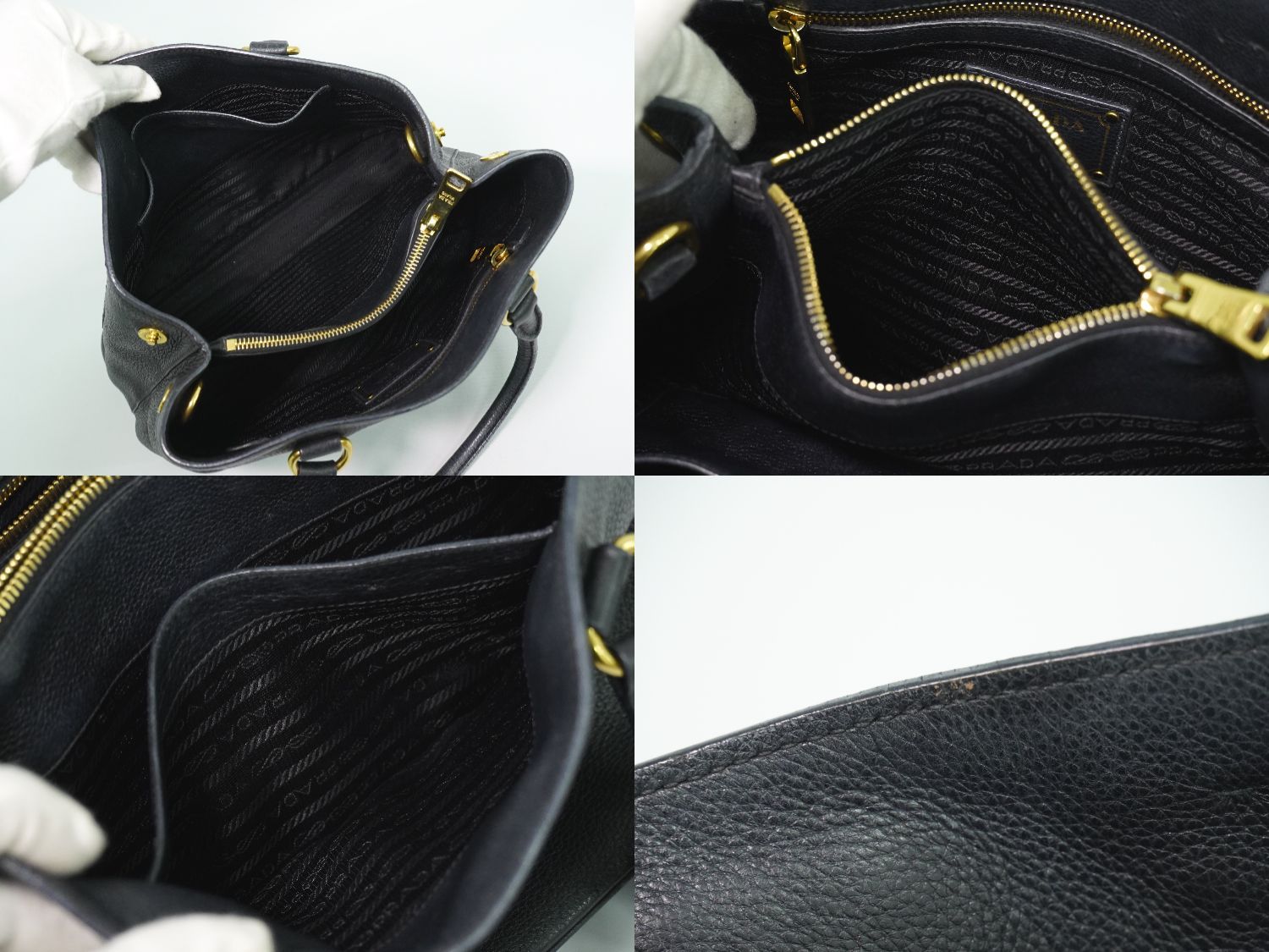 本物 プラダ PRADA レザー 2WAY ショルダーバッグ ハンドバッグ ブラック 1BA058 バッグ 中古・ 楽天市場】1BA058の通販