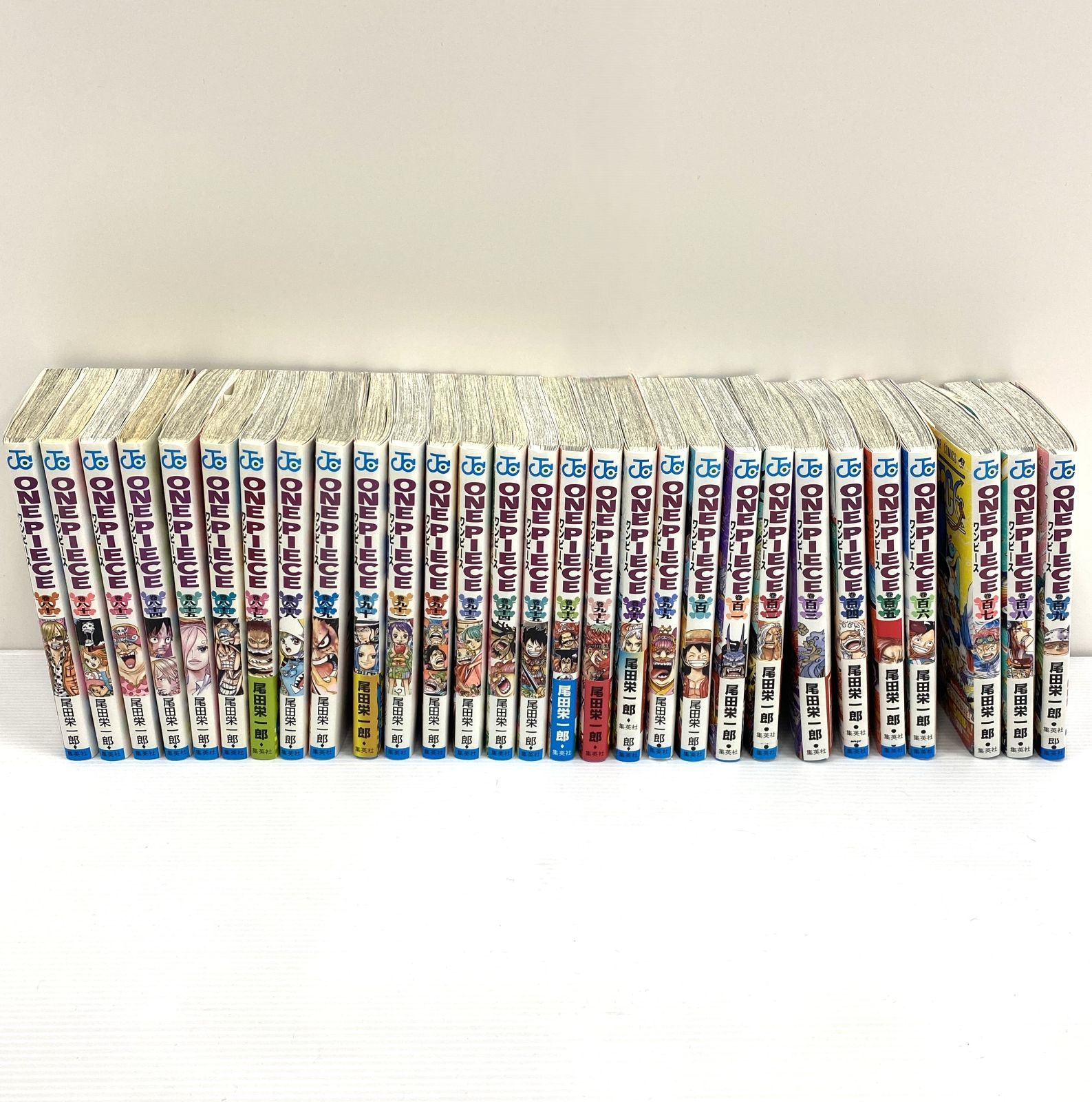 現状品】集英社 ONE PIECE ワンピース 1巻～109巻 全巻セット コミック 