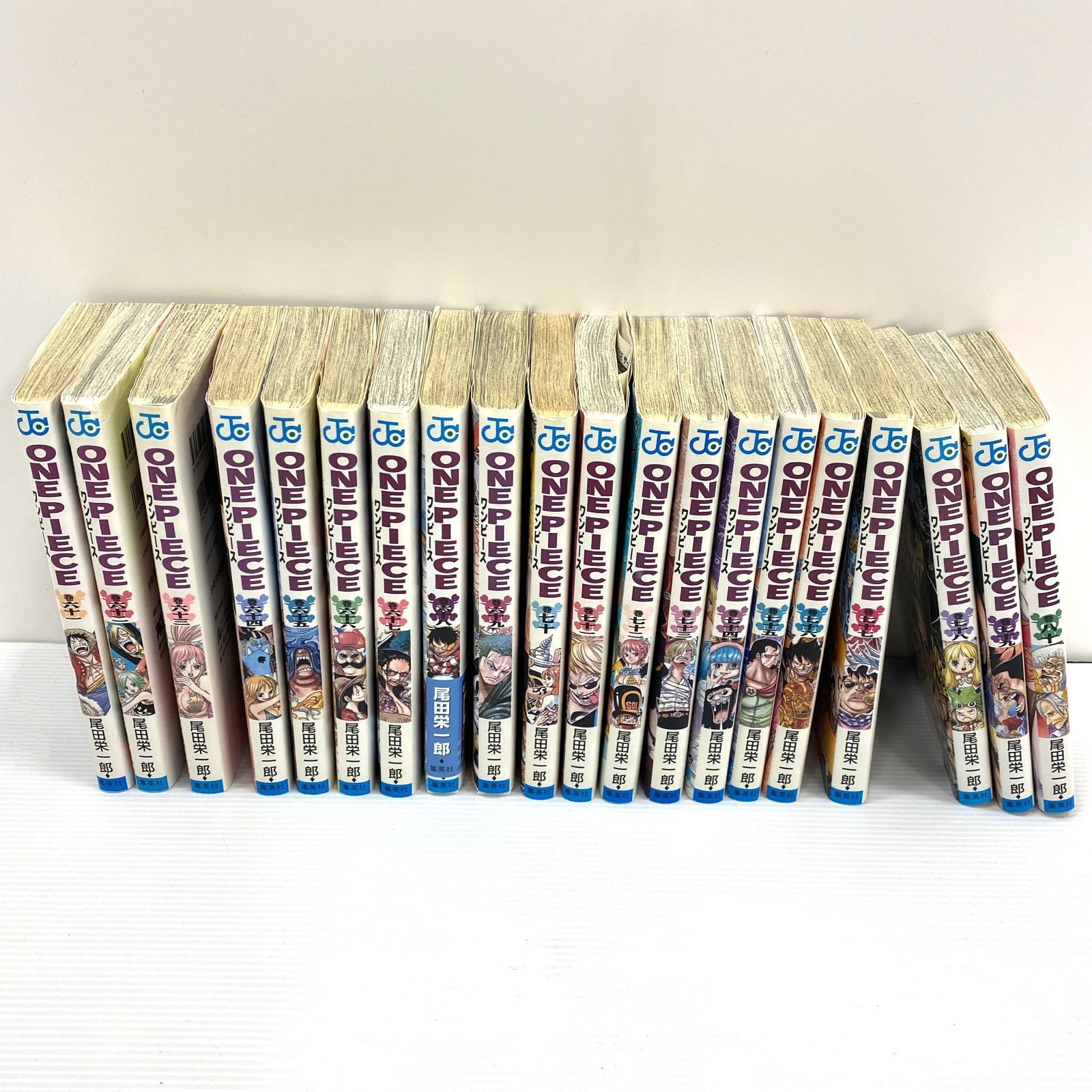 現状品】集英社 ONE PIECE ワンピース 1巻～109巻 全巻セット コミック 