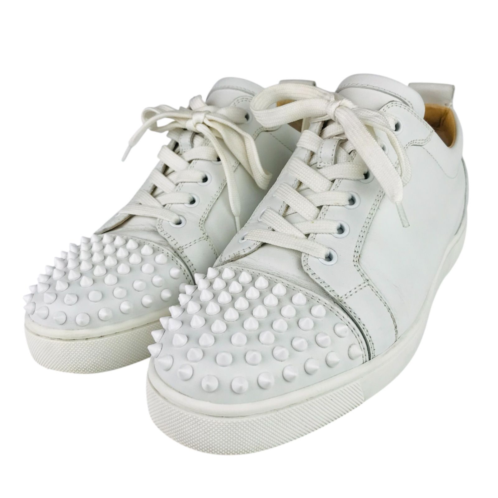 Christian Louboutin☆クリスチャン ルブタン・メンズ レザー スパイク 