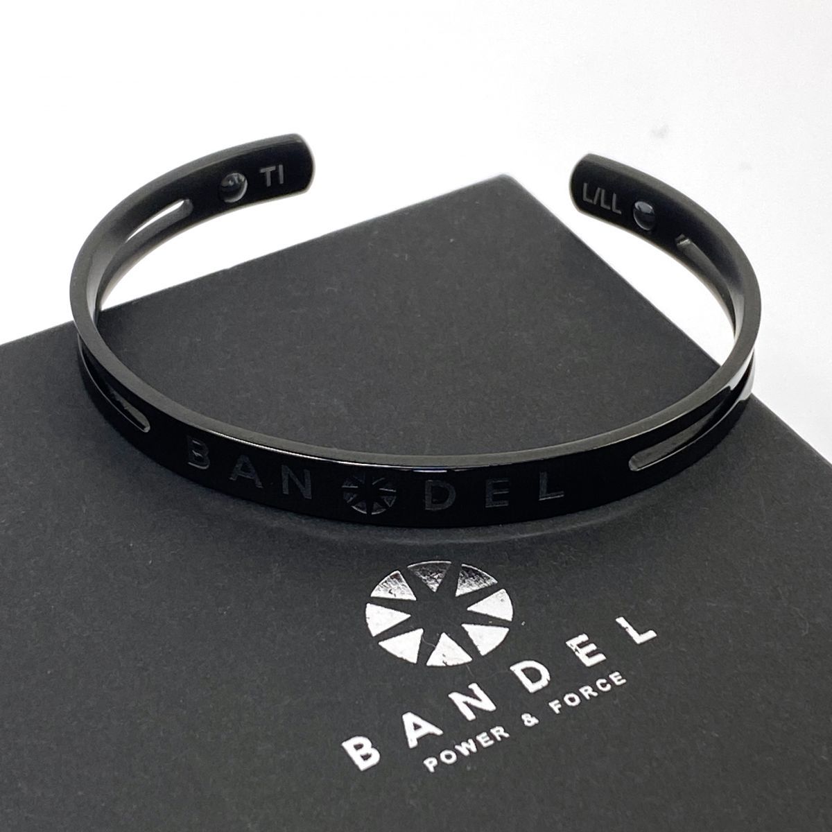 BANDEL バンデル Titanium Bangle チタニウムバングル L/LL ブラック