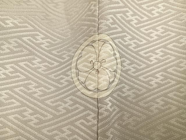 平和屋着物○男性 訪問着 刺繍 宝尽くし 暈し染め 金銀彩 正絹 逸品
