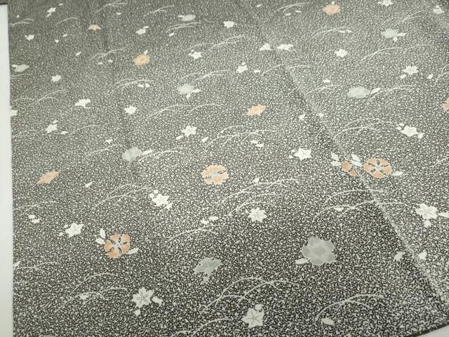 m-29＋D20 訪問着 川村久太郎 叩き染め 正絹 着物 袷 極美品 m-29＋D20