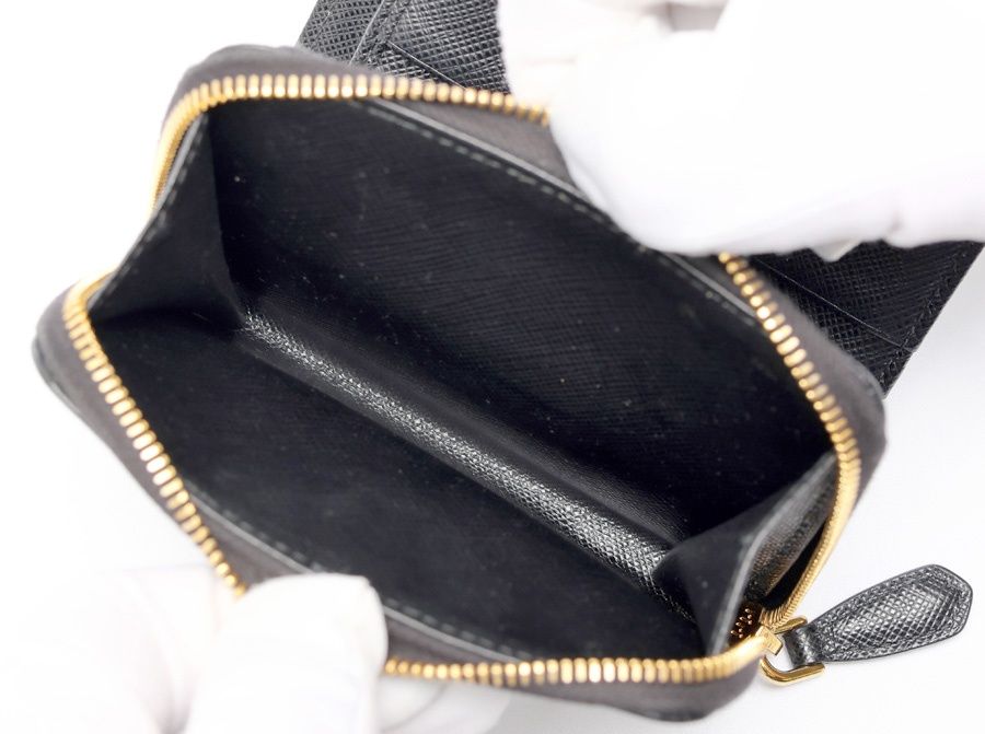 PRADA 二つ折り財布 プラダ ウォレット ラウンドファスナー 1ML036 プラダ / PRADA ラウンド ジップ ウォレット / 二つ折り財布 1ML036