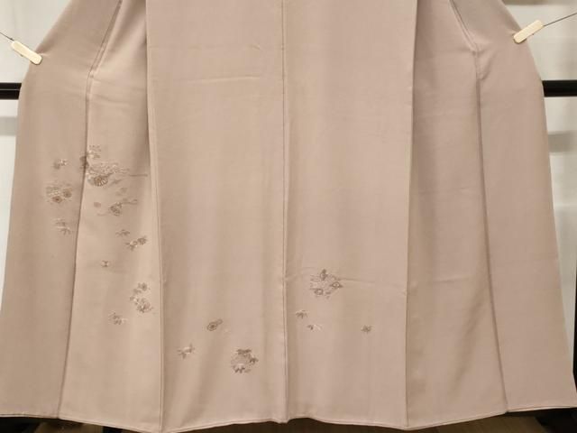 平和屋着物■中国三大刺繍　相良刺繍　訪問着　絞り　草花文　正絹　逸品　CABF4356ev 平和屋着物□中国三大刺繍 相良刺繍 訪問着 草花文 暈し染め 正絹 逸品