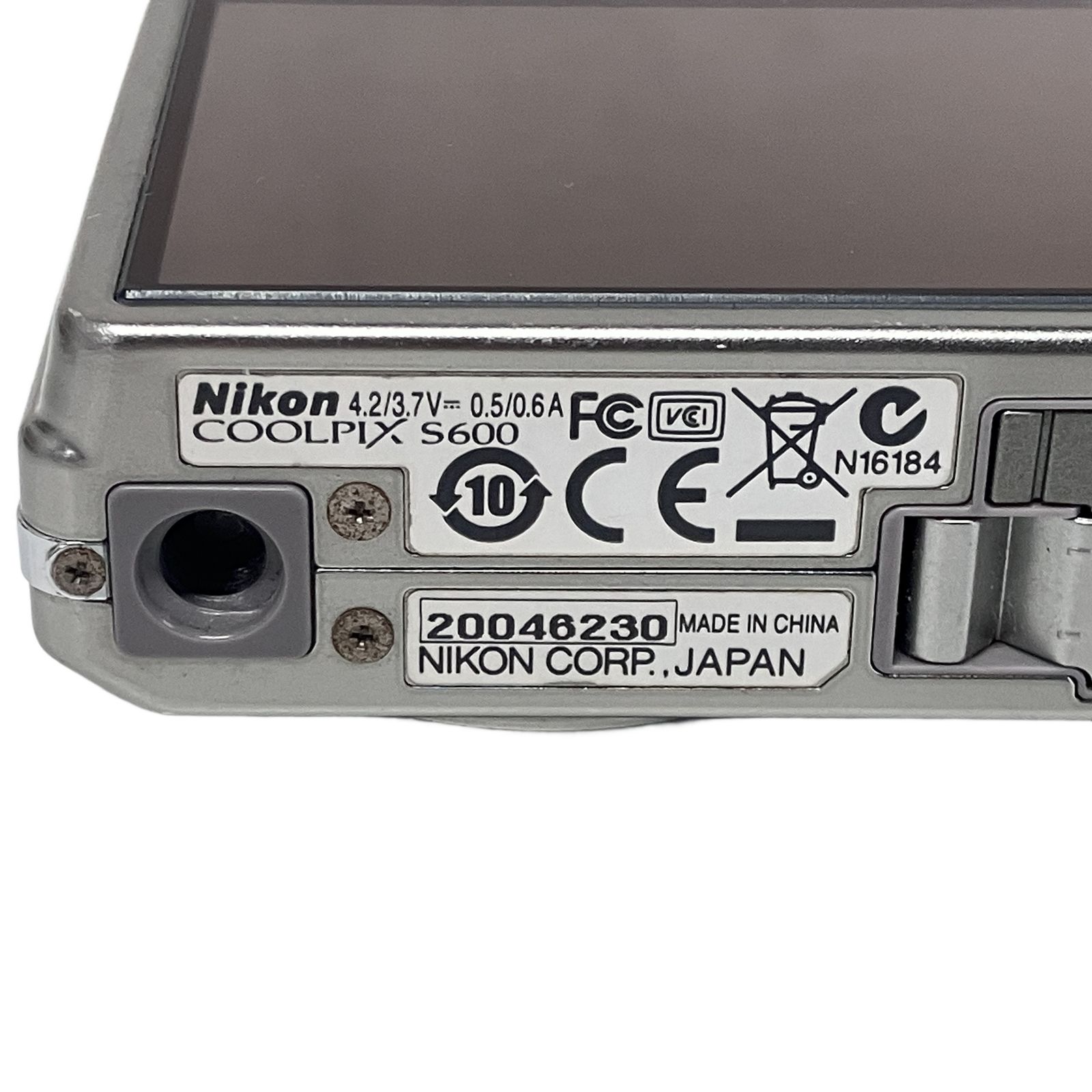 Nikon COOLPIX S600 ニコン コンパクト デジタル カメラ 中古 訳あり