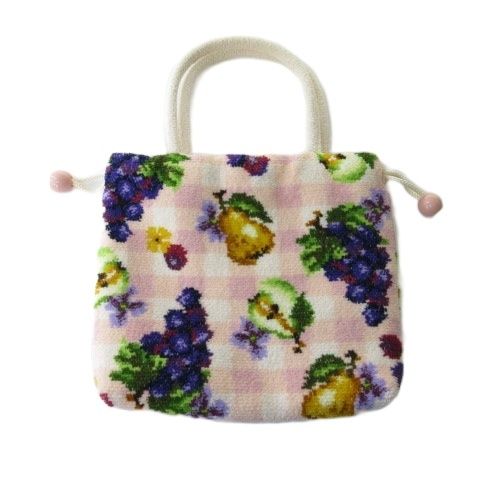 フェイラー FEILER ブルゴーニュ ミニバッグハンドバッグ フルーツ柄