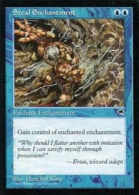 中古】マジックザギャザリング [U]：Steal Enchantment/エンチャント