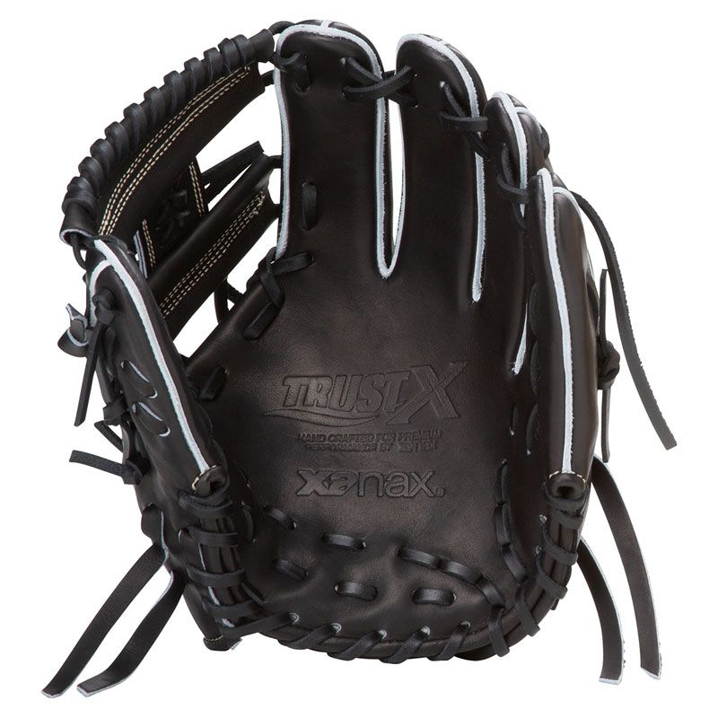 ザナックス XANAX 硬式グラブ トラストエックス グラブ・ミット グラブ・ミット (BHG25IS1X)、(Q90)クオリティーブラック
