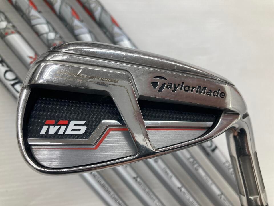 テーラーメイド M6 FUBUKI TM6 2019 Rフレックス アイアンセット 中古
