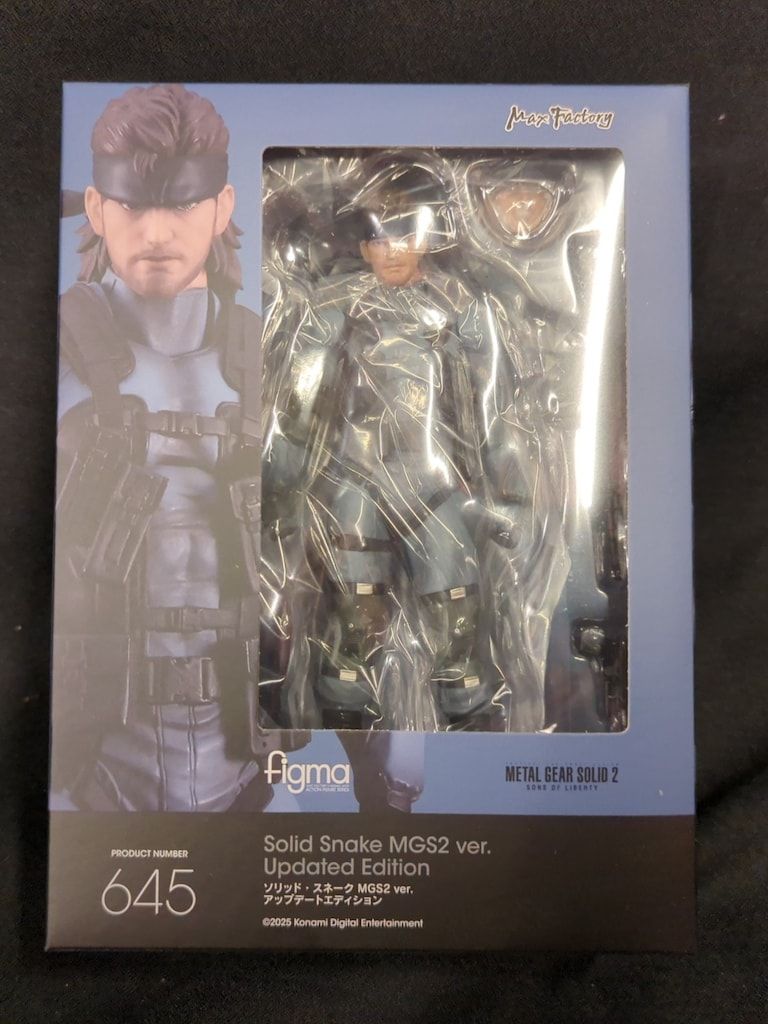マックスファクトリー figma ソリッド・スネーク MGS2 ver