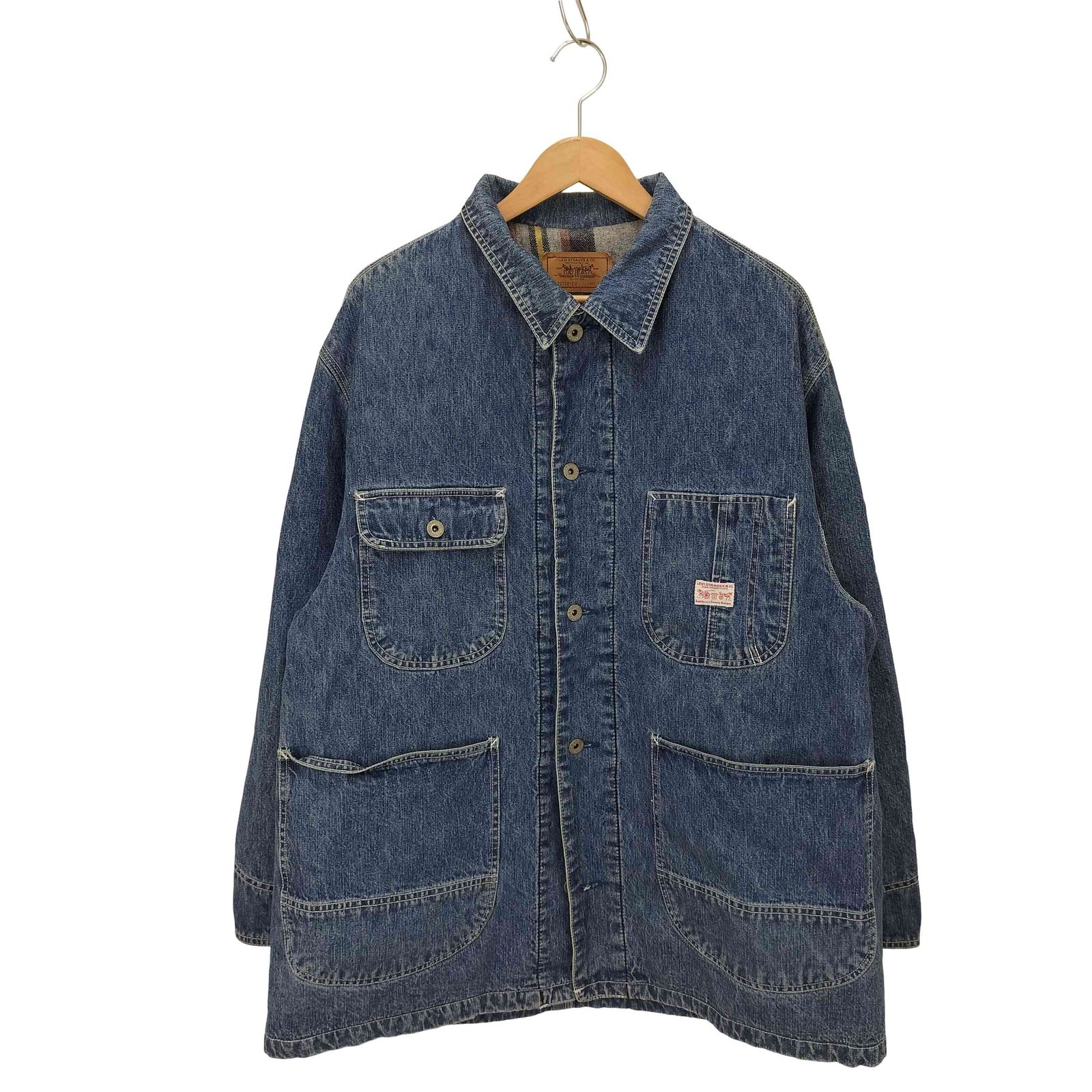 リーバイス Levis 90S 70738-20 裏地ブランケット デニムカバーオール