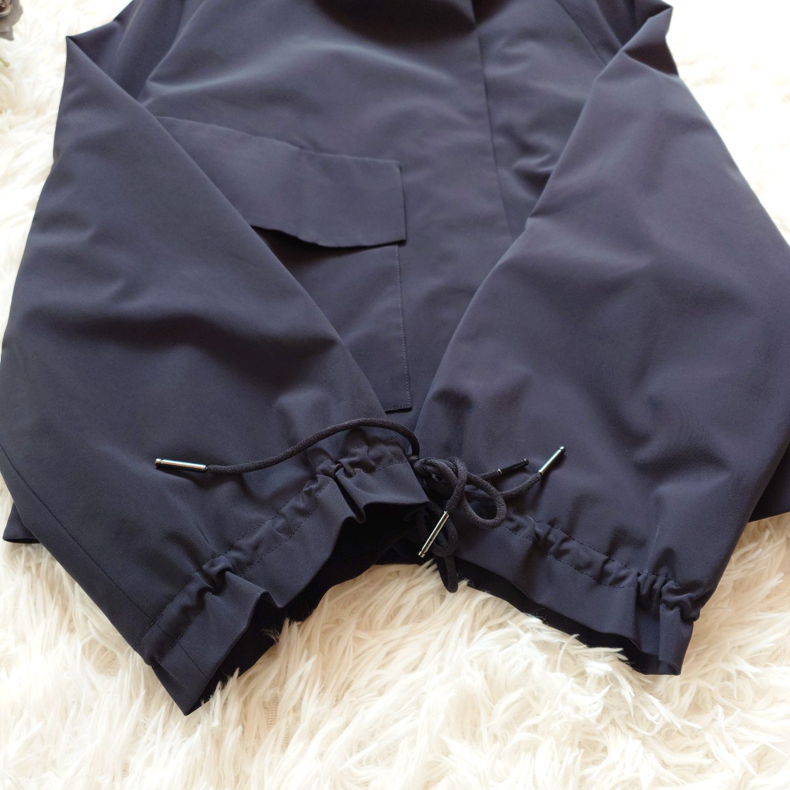 美品 フォクシーニューヨーク FOXEY レイニーロンドン ジャケット