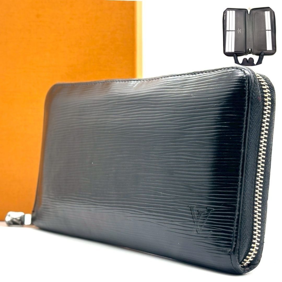 Louis Vuitton エピレザー ブラック長財布 ジッピー・オーガナイザー LOUIS VUITTON ルイヴィトン ジッピー・オーガナイザー エピ 長財布