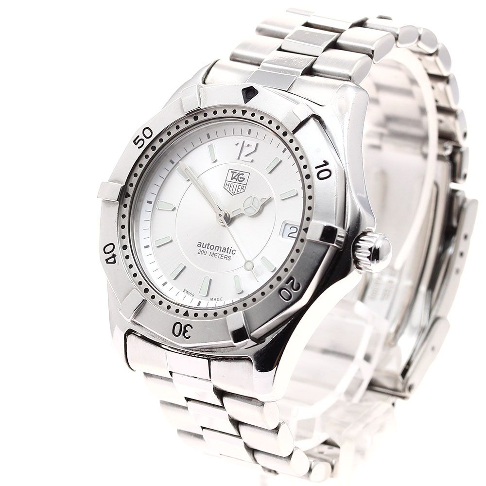 訳あり タグホイヤー TAG HEUER WK2116 2000シリーズ デイト 自動巻き メンズ _886101【ev10】 訳あり タグホイヤー TAG HEUER WK2116 2000シリーズ デイト 自動巻き