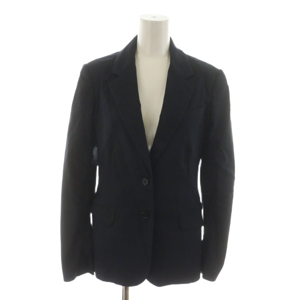 セオリー Theory テーラードジャケット ブレザー 4 黒 ブラック /RR