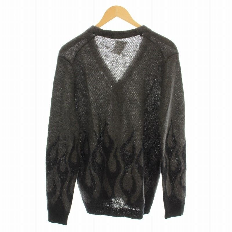 ラッドミュージシャン LAD MUSICIAN モヘヤ混 カーディガン ニット 44