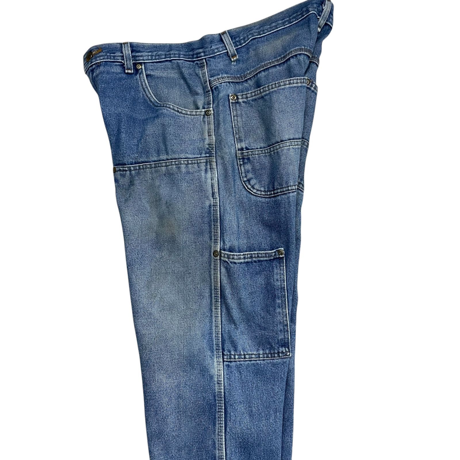 90〜00s Lee デニムペインターパンツ ペンキ フェード メキシコ製 38 90〜00s Lee デニムペインターパンツ ペンキ フェード メキシコ製 38