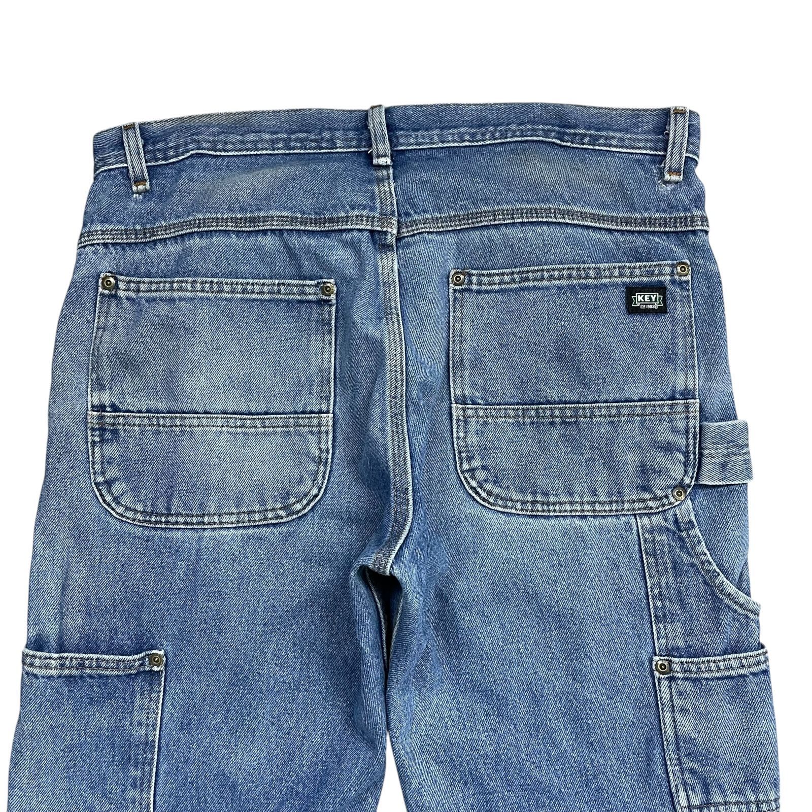 00s KEY デニム ダブルニー ワーク ペインター パンツ サイズ W33 L30